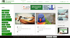 Desktop Screenshot of enriquecimientoambiental.com